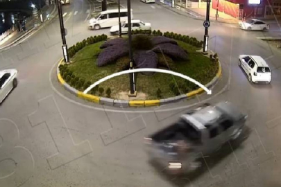 Kavşakta drift atan sürücülere 96 bin 702 lira ceza