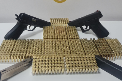 Samsun'da silah ve mühimmat operasyonu