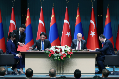 Türkiye ve Moğolistan arasında 10 anlaşma imzalandı