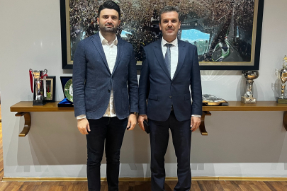 İbrahim Acar Başkan Enes Çelik'i ziyaret etti