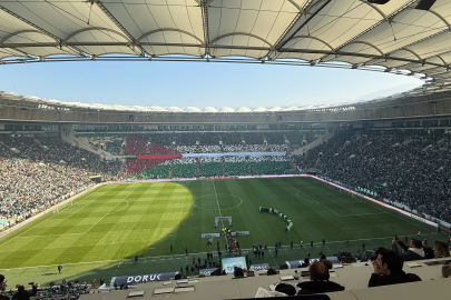 Bursaspor'dan dev koreografi