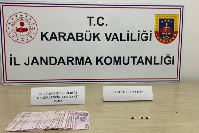 Karabük'te jandarmadan uyuşturucu operasyonu