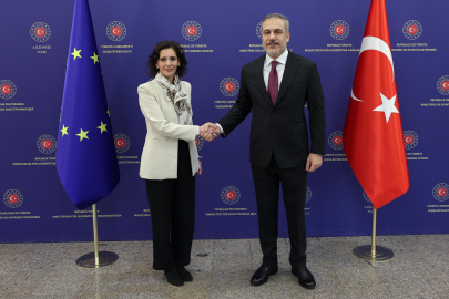 Bakan Fidan, AB Komisyonu üyesi Lahbib'i kabul etti