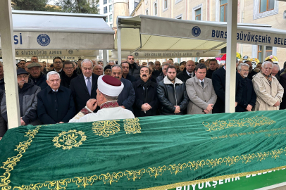 Bursa'nın acı kaybı! Celal Gül son yolculuğuna uğurlandı