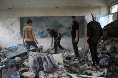 Gazze’deki okulların yüzde 85’i kullanılamaz halde