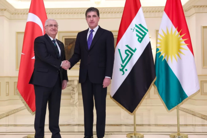 Bakan Güler, Mansur Barzani ile görüştü