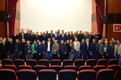 Bursa'da Yenişehir muhtarları ile ortak akıl toplantısı