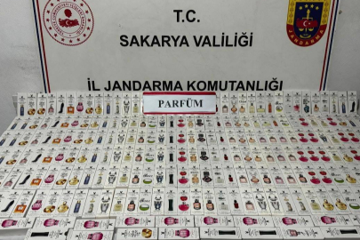 Sakarya’da 250 adet kaçak parfüm ele geçirildi