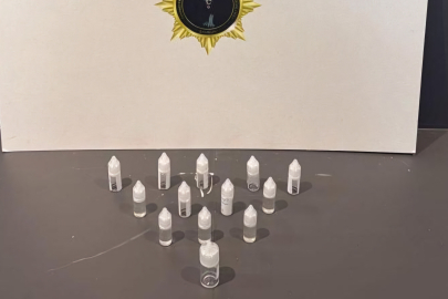 Samsun'da 13 paket likit esrar ele geçirildi