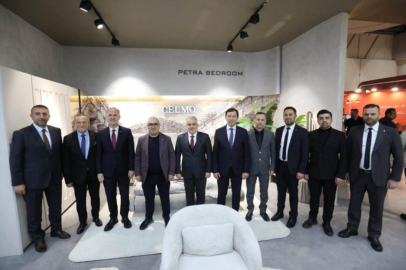 Bursa İnegöl protokolünden İstanbul Mobilya Fuarına ziyaret