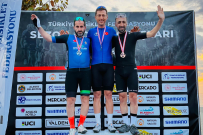 Bursa Mudanyalı bisikletçilerden üç günde dört madalya