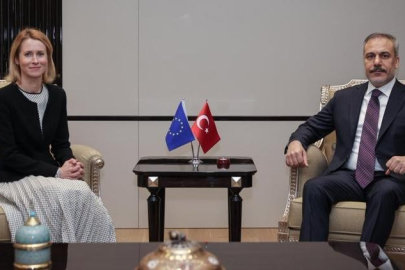 Dışişleri Bakanı Hakan Fidan Kaja Kallas ile bir araya geldi