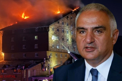 Kültür ve Turizm Bakanı Mehmet Nuri Ersoy'dan Bolu'daki yangın faciası açıklaması