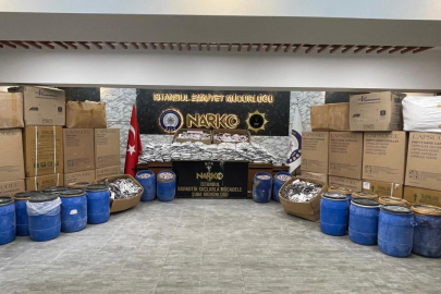 İstanbul'da 4,5 milyon sentetik ecza hap ele geçirildi