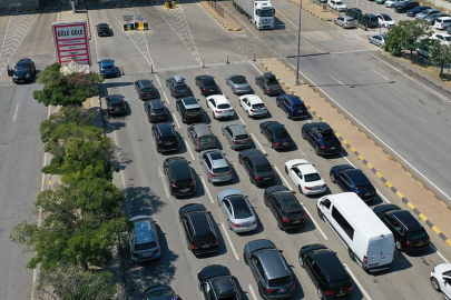 Trakya'daki gümrük kapılarından 5,7 milyon araç geçti