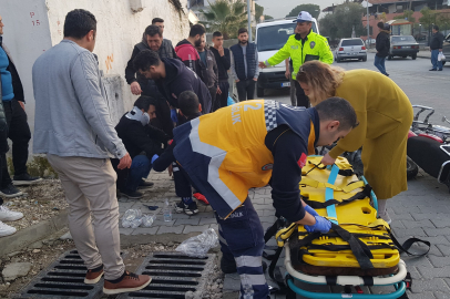 Aydın  Buharkent'te motosiklet kazası: 2 yaralı