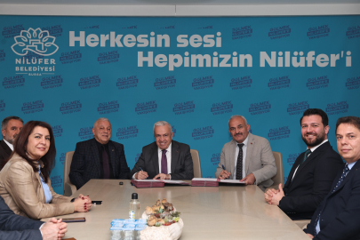 Bursa'da Nilüfer’in pazar yerleri için protokoller imzalandı
