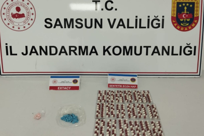 Samsun'da jandarmadan uyuşturucu operasyonu