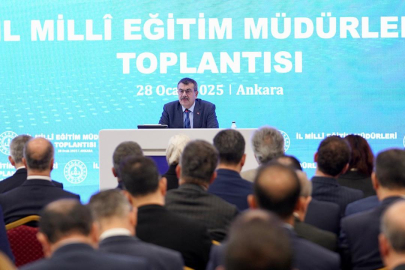 Bakan Tekin, 81 ilin milli eğitim müdürleriyle bir araya geldi
