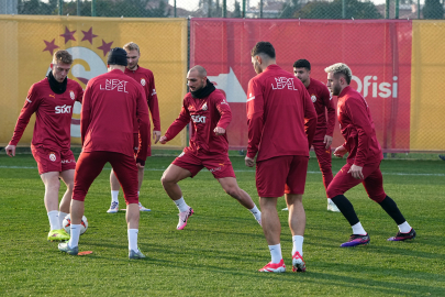 Galatasaray, Ajax maçı hazırlıklarını sürdürdü