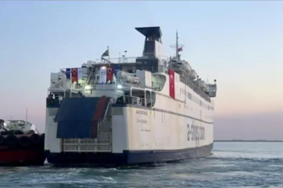 Türkiye'den insani yardımı Gazze'ye götüren 14. gemi yola çıktı