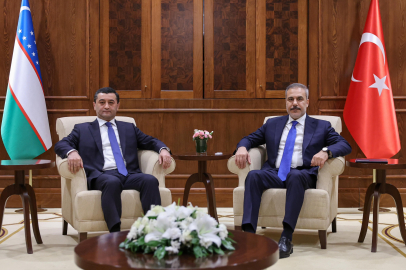 Bakan Fidan, Özbekistanlı mevkidaşını kabul etti