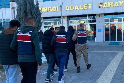 Bingöl’de hırsızlık yapan 4 şüpheli tutuklandı
