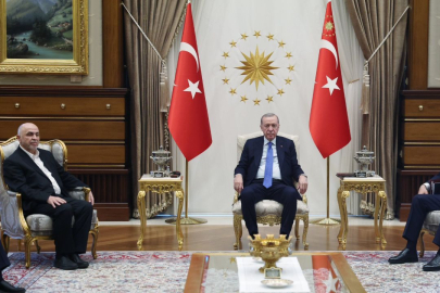 Külliye'de kritik Suriye zirvesi! Cumhurbaşkanı Erdoğan, Hamas heyetini kabul etti