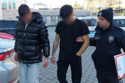 Samsun'da motosiklet hırsızlığı zanlıları tutuklandı
