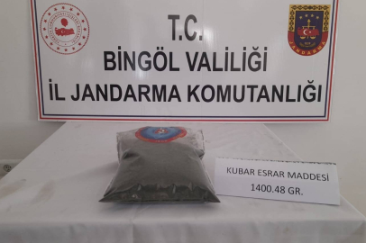 Bingöl’de uyuşturucu madde ve tüfek ele geçirildi