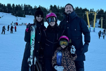 Bursaspor kaptanı Ahmet İlhan Özek'in Uludağ keyfi