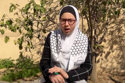 Filistinli 12 yaşındaki Tesnim'den Cumhurbaşkanı Erdoğan'a mektup