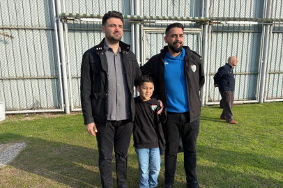 Bursaspor Başkanı Enes Çelik'e büyük ilgi