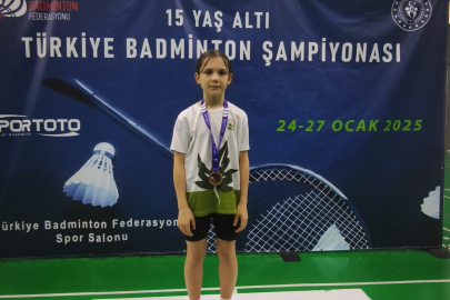 Osmangazili genç badmintoncudan gururlandıran başarı