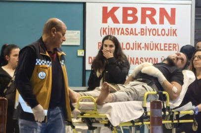 Bursa'da  camın üzerine düşen genç yaralandı!