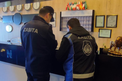 Bursa Mudanya’da otellerde denetim