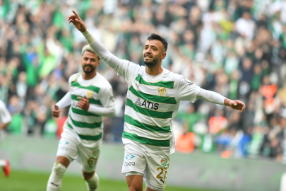 Bursaspor, Ergene Velimeşe Spor'a acımadı: Rakibini 2 golle geçti...