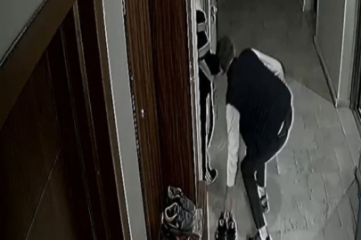 Bursa'da ayakkabı hırsızlığı!