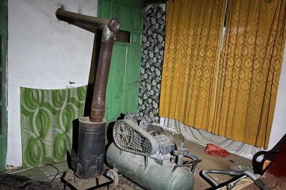 Kastamonu'da yerin altına asansör sistemi kuran defineciler suçüstü yakalandı