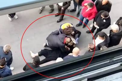 İş merkezinde korkunç olay! Temizlik görevlisi...