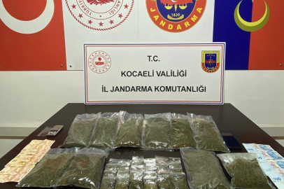 Kocaeli Darıca'da ikamette yapılan aramada uyuşturucu ele geçirildi