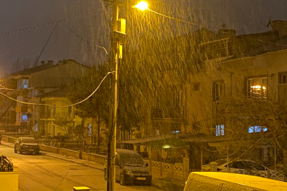 Eskişehir’de kar yağışı başladı