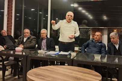 Hidamet Asa, Bursa'da Boyalıcalı zeytin üreticileriyle buluştu