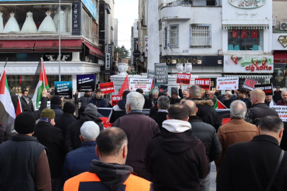 Samsunlulardan ABD ve İsrail'e tepki