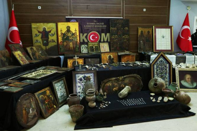 Tarihi eser operasyonu: 931 obje ele geçirildi