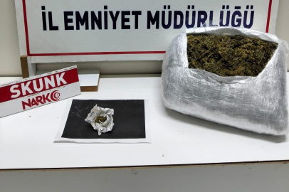 Balıkesir Edremit’te 696 gram uyuşturucu ele geçirildi