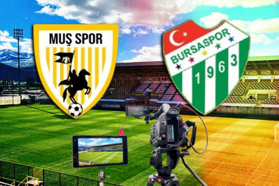 Bursaspor Muşspor'un konuğu! (CANLI İZLE)