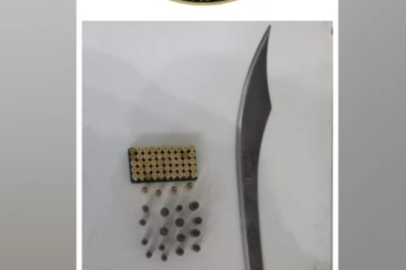 Kayseri'de kılıçla etrafa zarar veren suç makinesi yakalandı