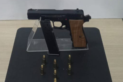 Samsun'da ruhsatsız silahla yakalanan şahıs tutuklandı