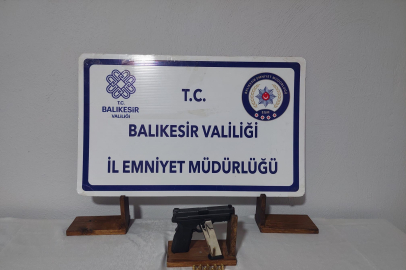 Ruhsatsız silah operasyonu: Bir kişi yakalandı